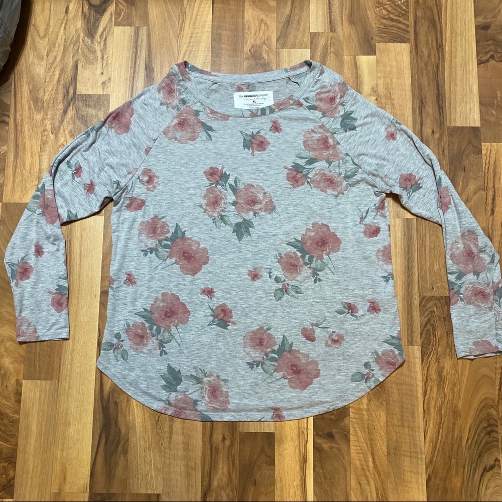 The Sweatshirt Project floral shirt